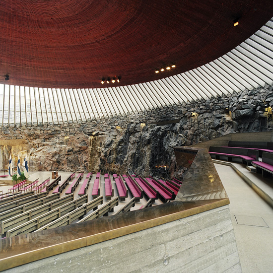 Temppeliaukio Church / Timo & Tuomo Suomalainen